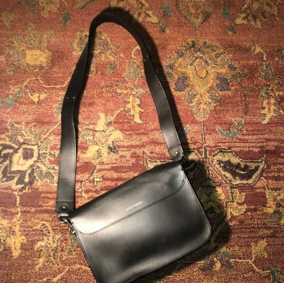 Lucky Brand Maya Black Studded Leather Bag - Picture 6 of 8